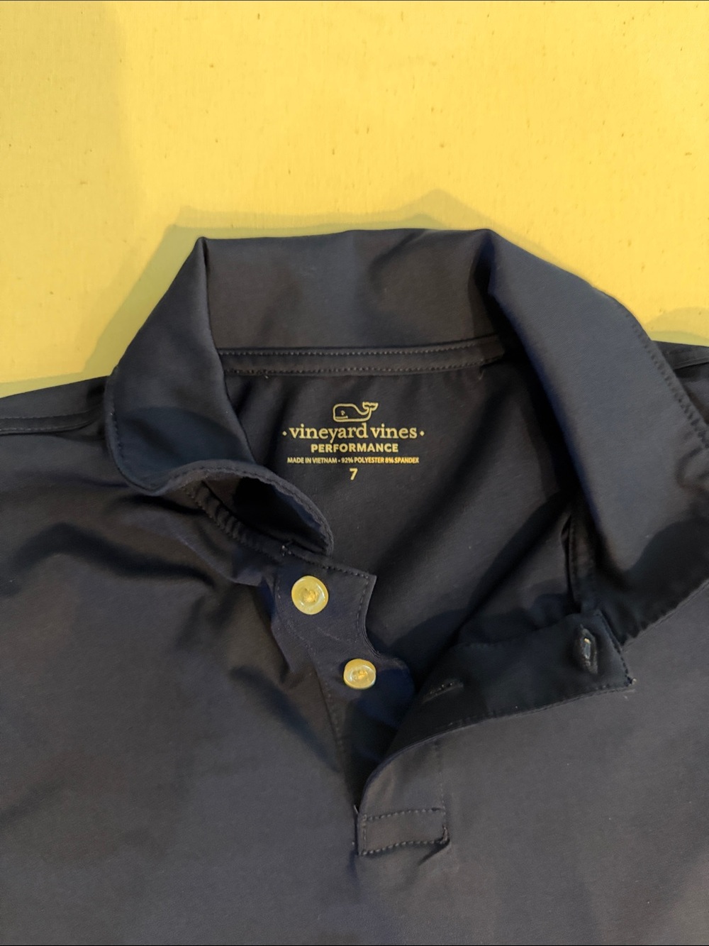 Vineyard Vines Kids Navy Performance Polo